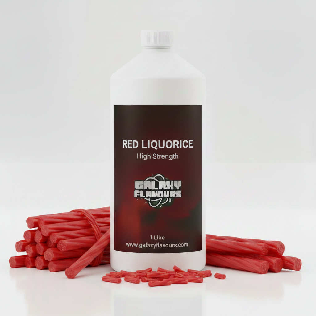 Red Liquorice Food Flavouring - Professional High Strength - 1 Litre