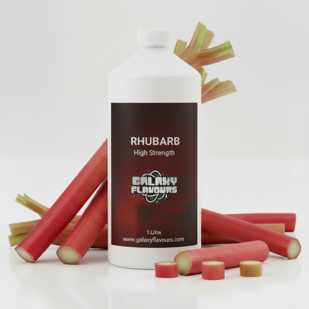 Rhubarb Food Flavouring - Professional High Strength - 1 Litre