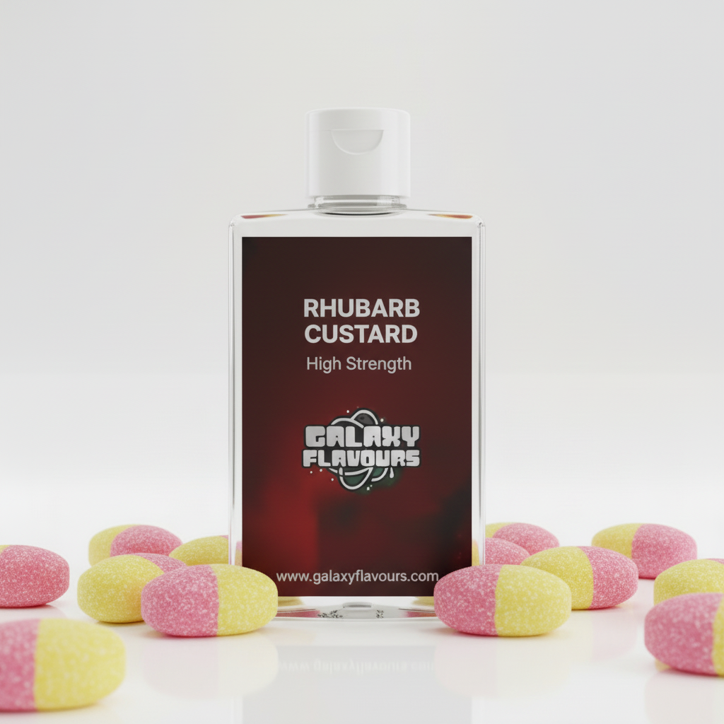 Rhubarb Custard Food Flavouring - Professional High Strength - 250ml