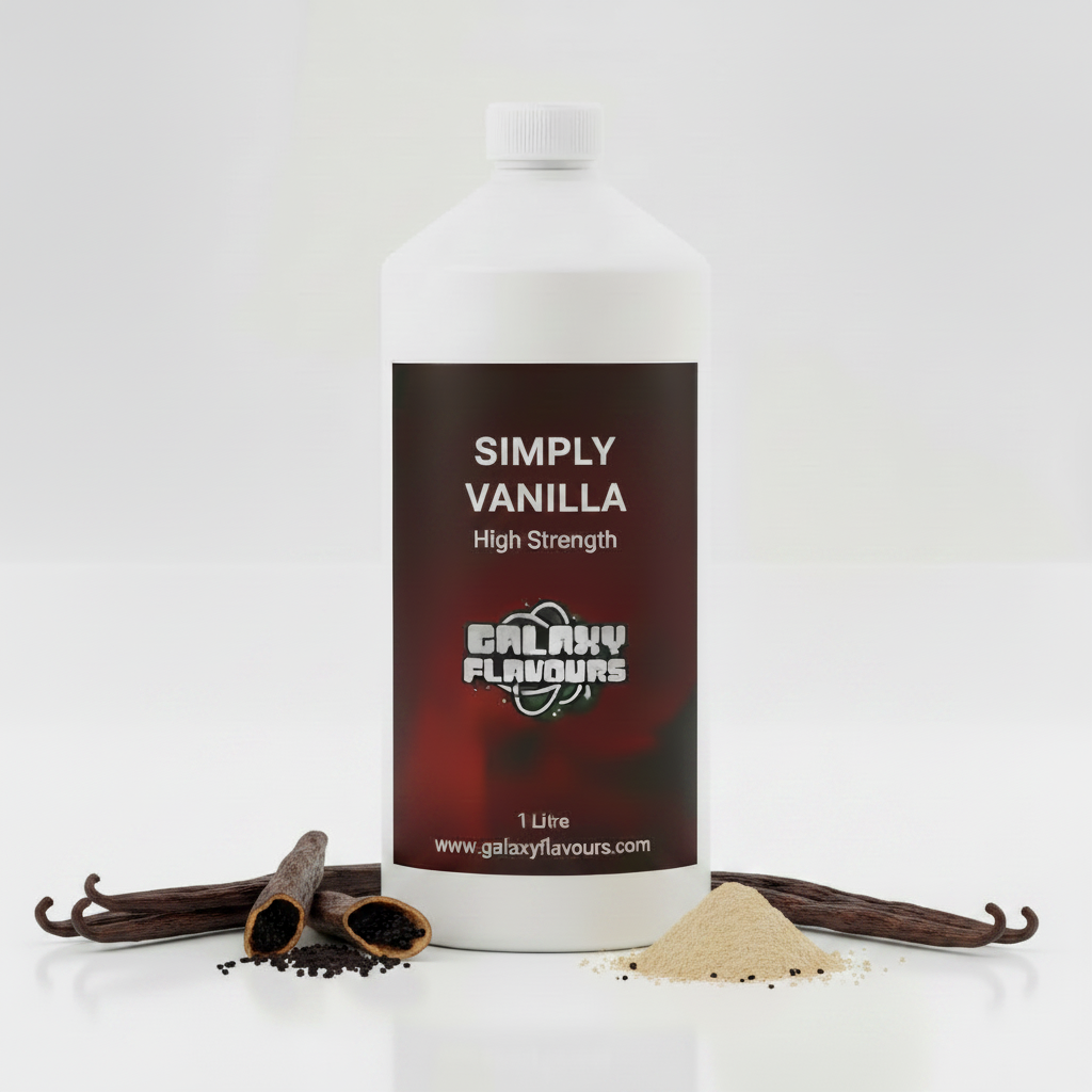 Simply Vanilla Food Flavouring - Professional High Strength - 1 Litre
