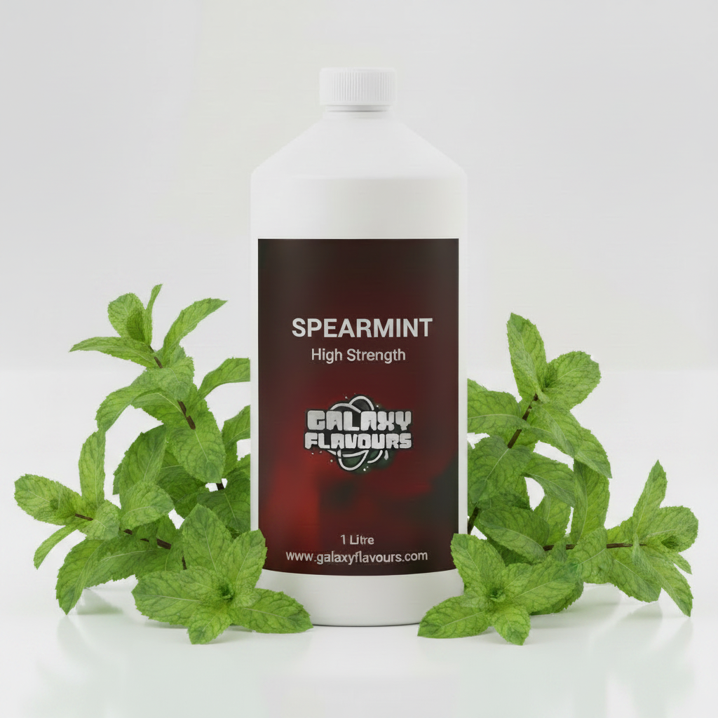 Spearmint Food Flavouring - Professional High Strength - 1 Litre