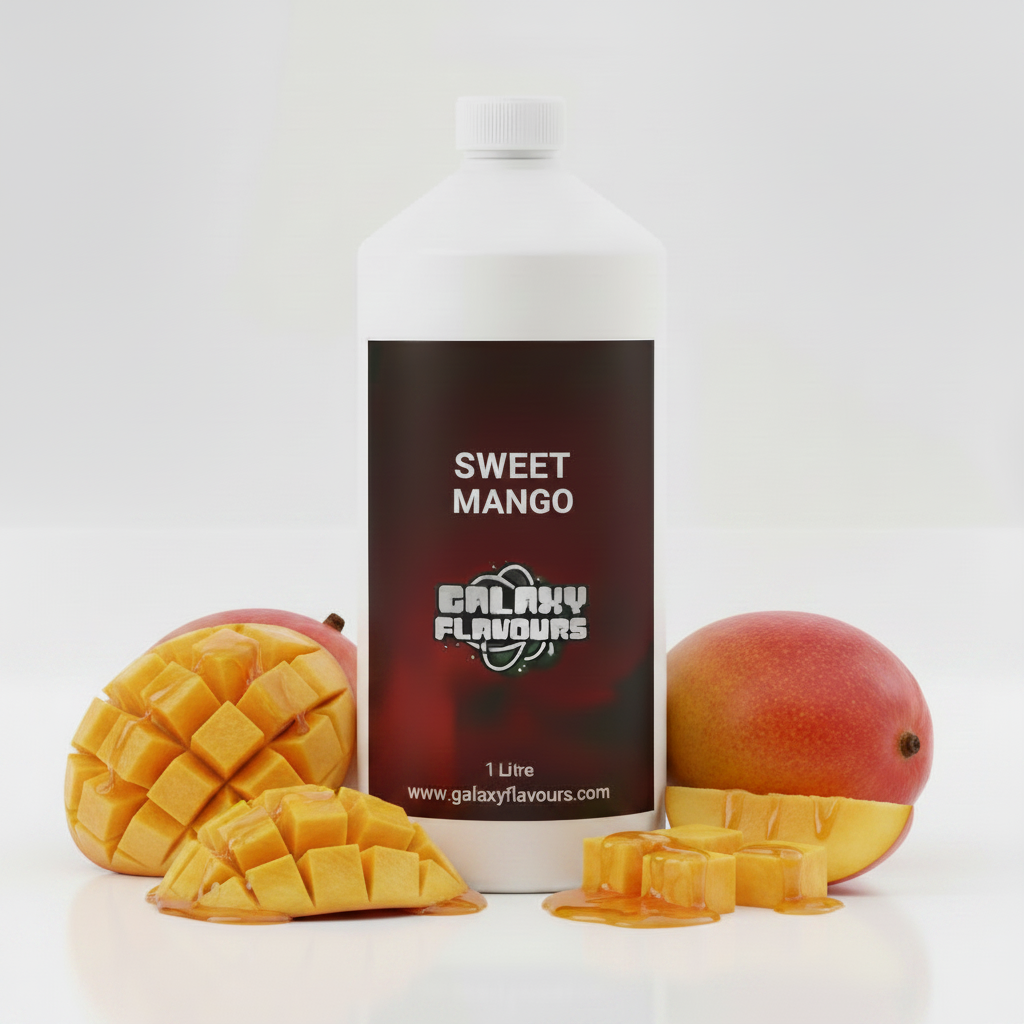 Sweet Mango Food Flavouring - Professional High Strength - 1 Litre