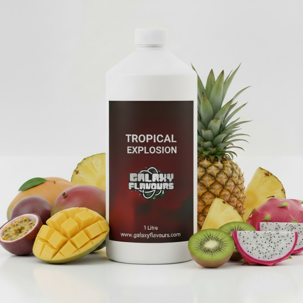 Tropical Explosion Food Flavouring - Professional High Strength - 1 Litre