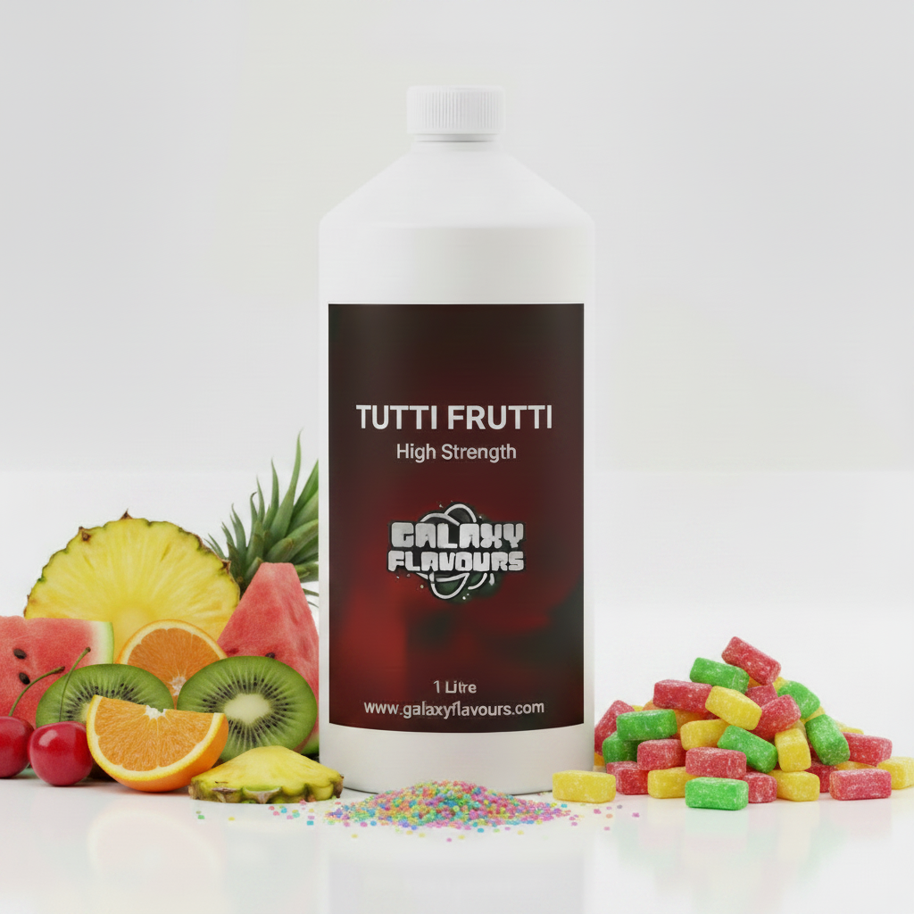 Tutti Frutti Food Flavouring - Professional High Strength - 1 Litre