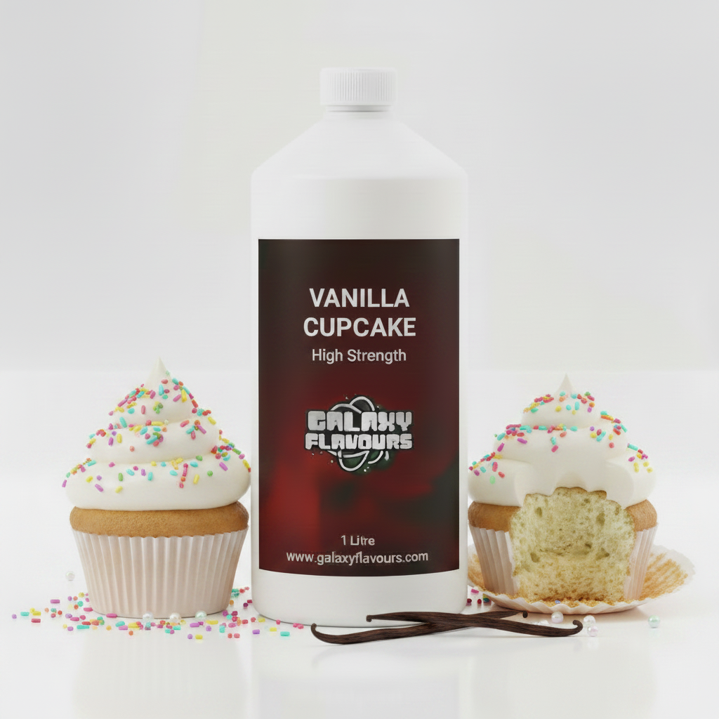Vanilla Cupcake Food Flavouring - Professional High Strength - 1 Litre